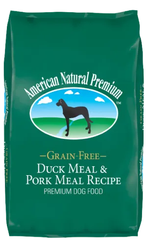 American Natural Premium Grain Free Duck & Pork Recipe Dry Dog Food