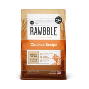 Bixbi Pet Rawbble® Dry Food for Dogs – Chicken Recipe