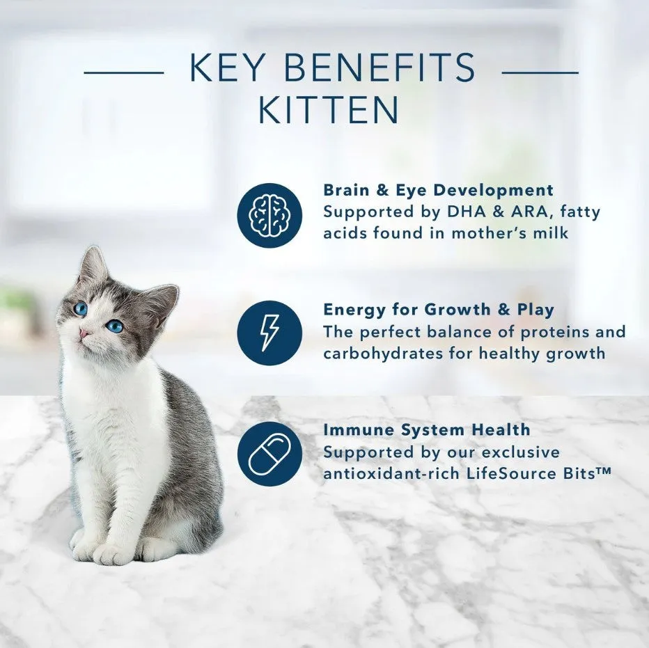 Blue Buffalo Healthy Growth Natural Chicken & Brown Rice Kitten Dry Cat Food