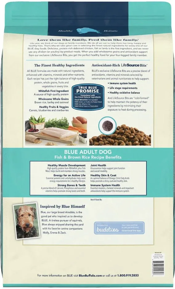 Blue Buffalo Life Protection Natural Fish & Brown Rice Recipe Adult Dry Dog Food