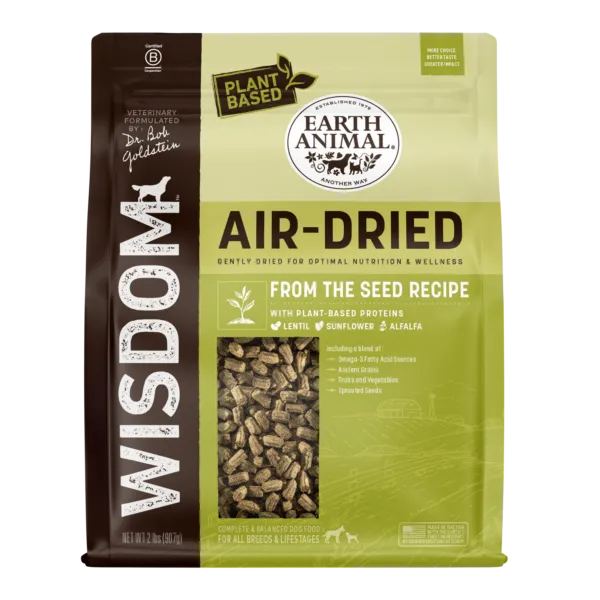 Earth Animal Dr. Bob Goldstein's Wisdom™ Air-Dried From the Seed Recipe Dog Food