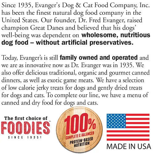 Evangers Classic Chicken and Rice Dinner Canned Dog Food