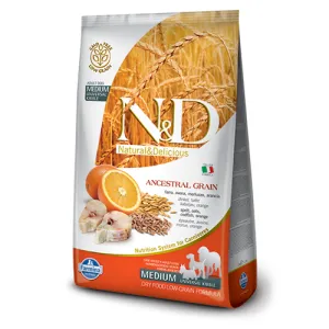 Farmina Natural & Delicious Low Grain Wild Cod Medium Adult Dry Dog Food