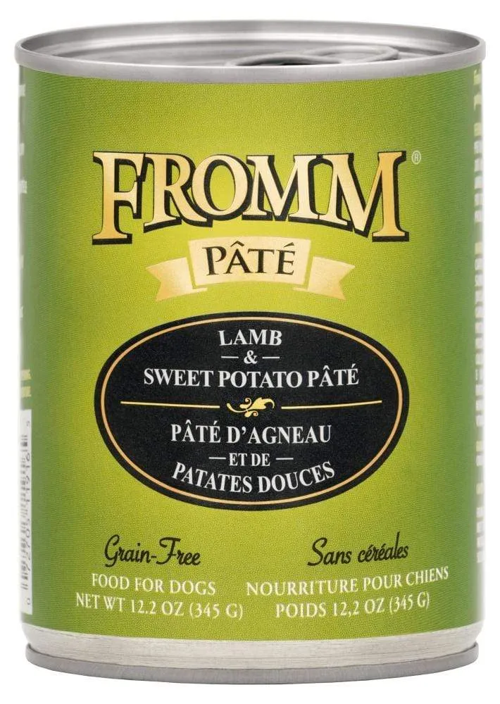 Fromm Grain-Free Lamb & Sweet Potato Pate Canned Dog Food