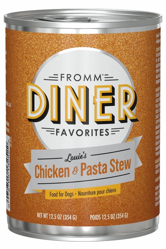Fromm Diner Favorites Louie's Chicken & Pasta Stew Wet Dog Food