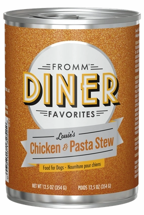 Fromm Diner Favorites Louie's Chicken & Pasta Stew Wet Dog Food