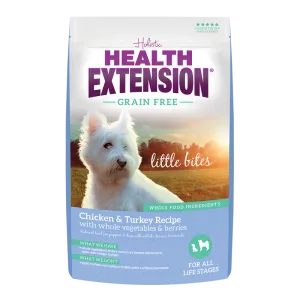 Health Extension Grain Free Chicken & Turkey Little Bites Recipe for Dog