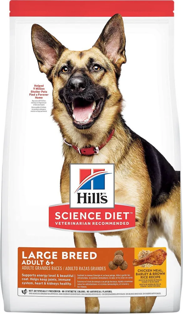 Hill's Science Diet Adult 6  Large Breed Chicken Meal, Rice, & Barley Recipe Dry Dog Food