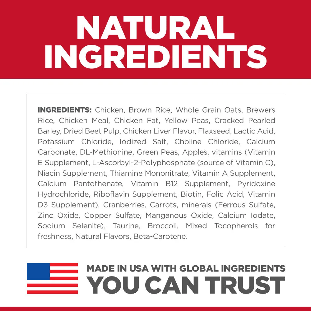 Hill's Science Diet Adult 7  No Corn, Wheat, or Soy Chicken Senior Dry Dog Food