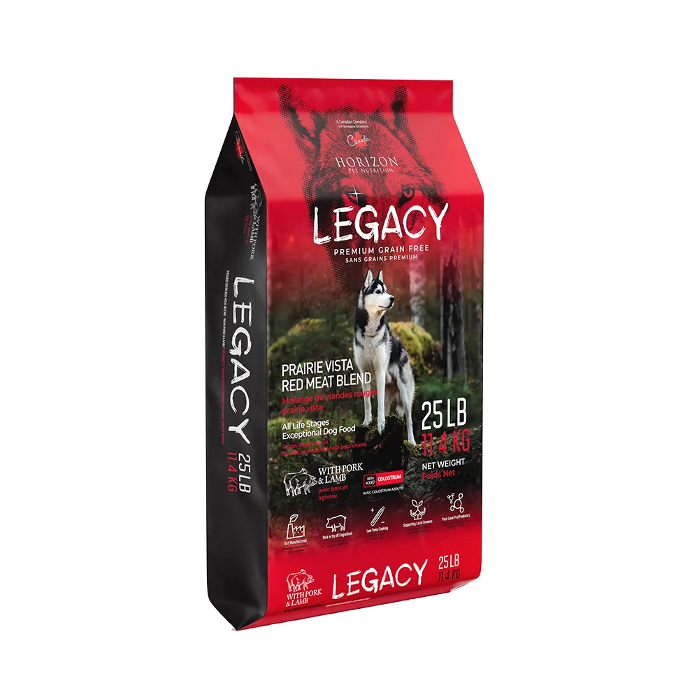 Horizon Legacy Grain Free Prairie Vista Red Meat Blend Dry Dog Food