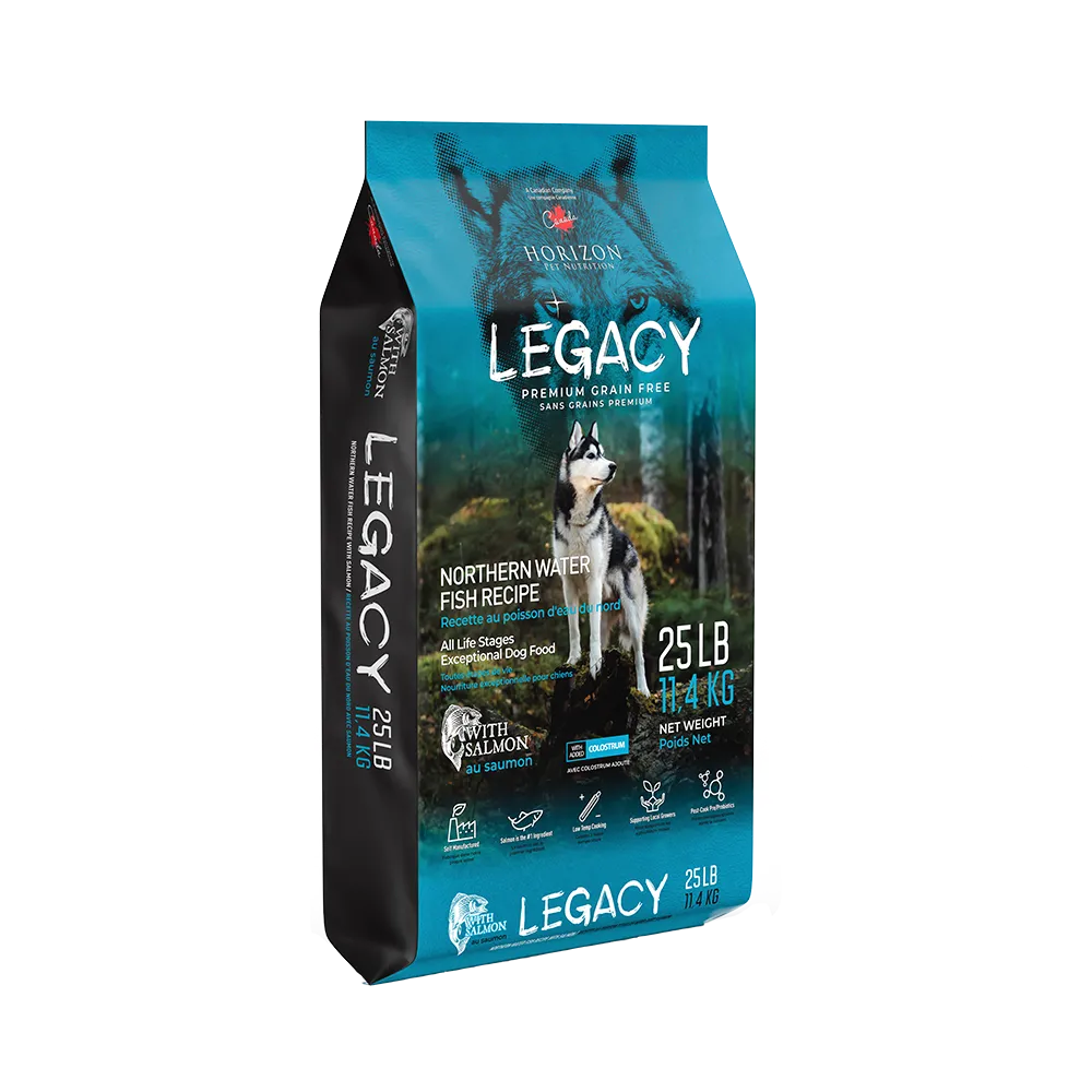 Horizon Legacy Northern Water Fish Recipe Grain Free Dry Dog Food
