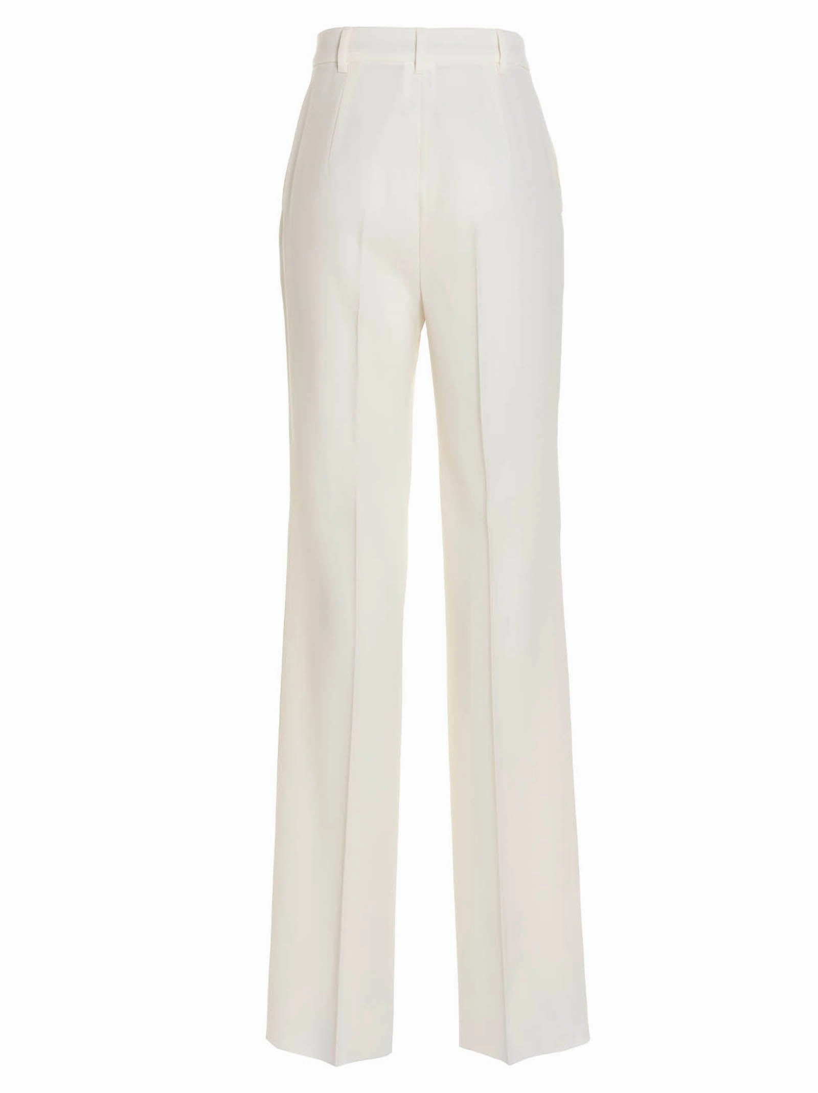 Max Mara Studio Satin Crepe Trousers