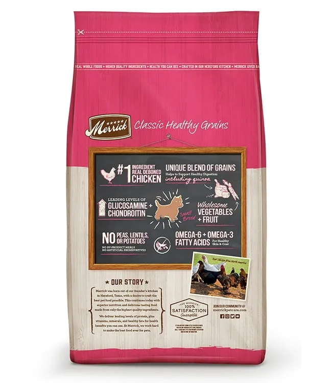 Merrick Classic Small Breed Recipe Dry Dog Food