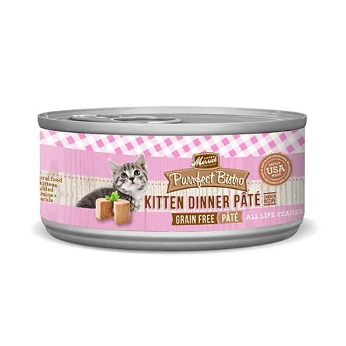 Merrick Purrfect Bistro Kitten Pate Canned Cat Food