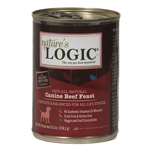 Nature's Logic Canine Beef Feast Canned Dog Food