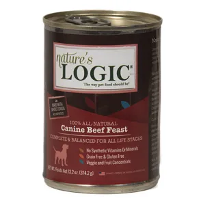 Nature's Logic Canine Beef Feast Canned Dog Food
