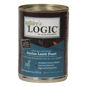 Nature's Logic Canine Lamb Feast Canned Dog Food