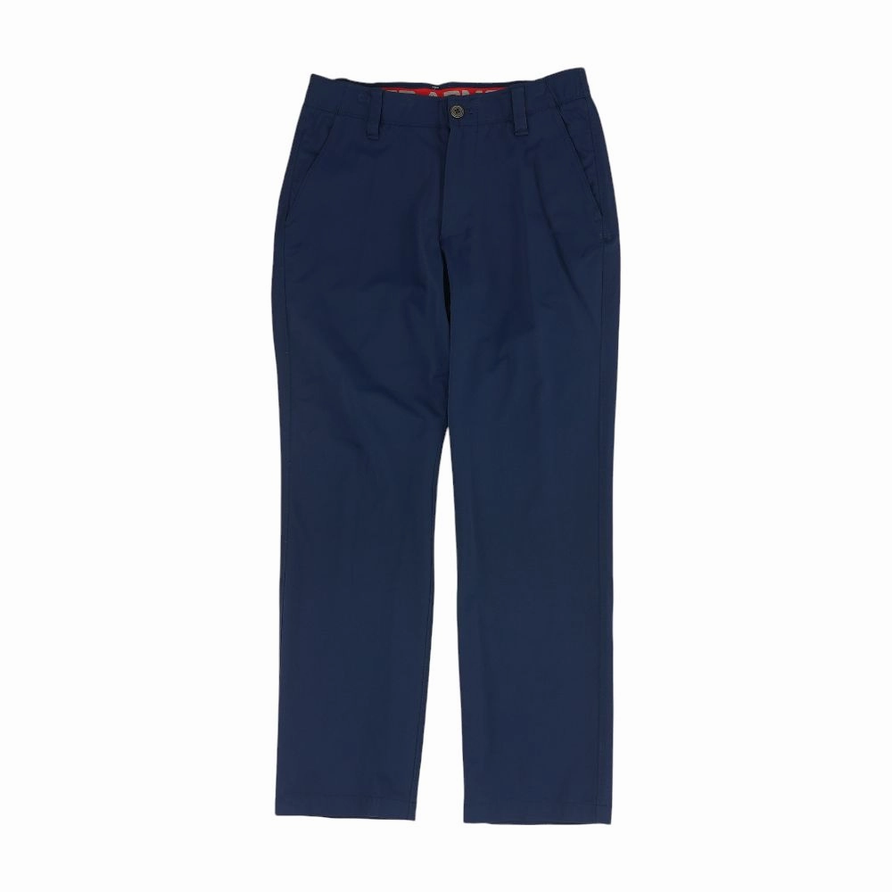Navy Solid Active Pants