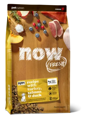 Now Fresh Grain Free Puppy Dog Food Recipe