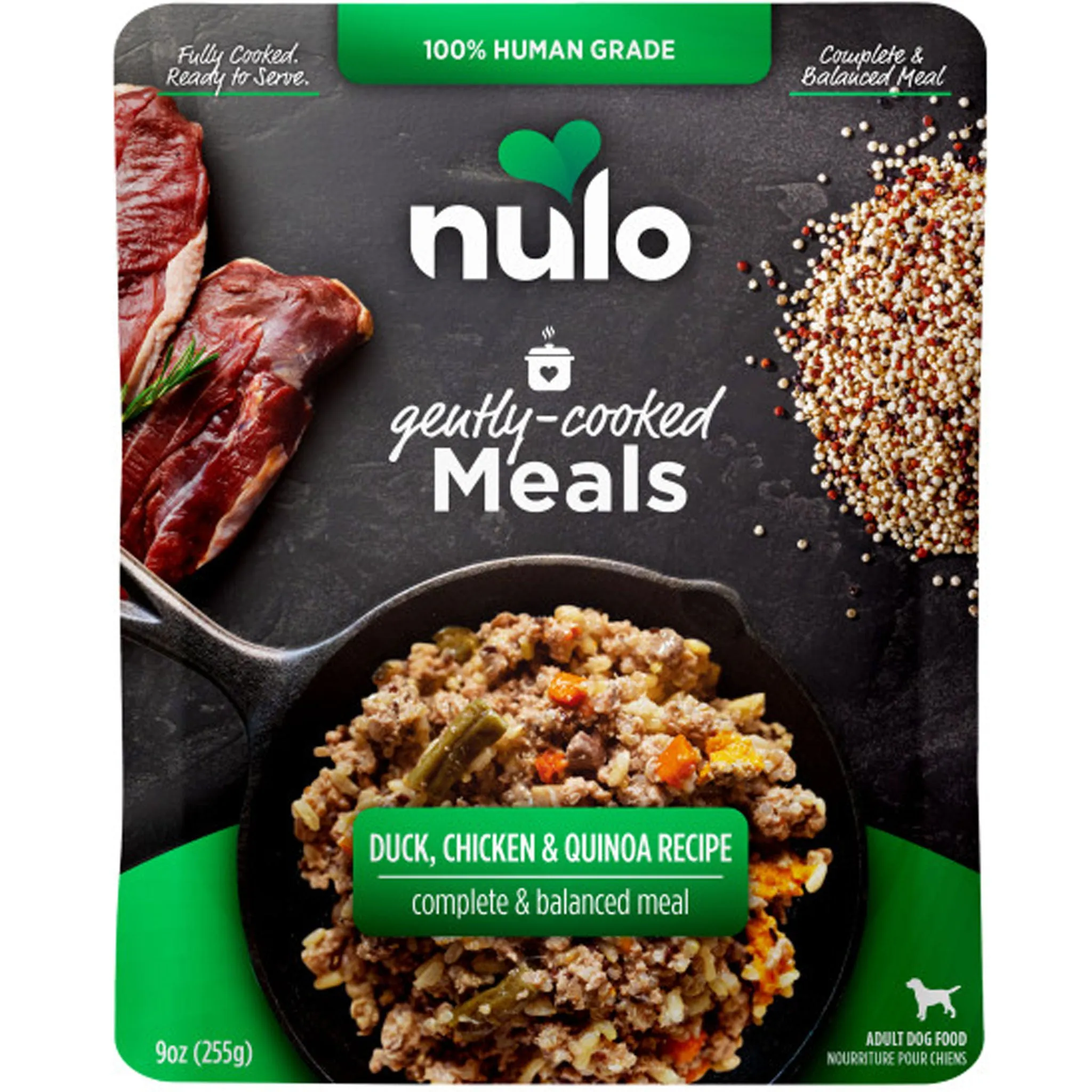 Nulo Gently-Cooked Meal Duck Chicken & Quinoa Dog Food