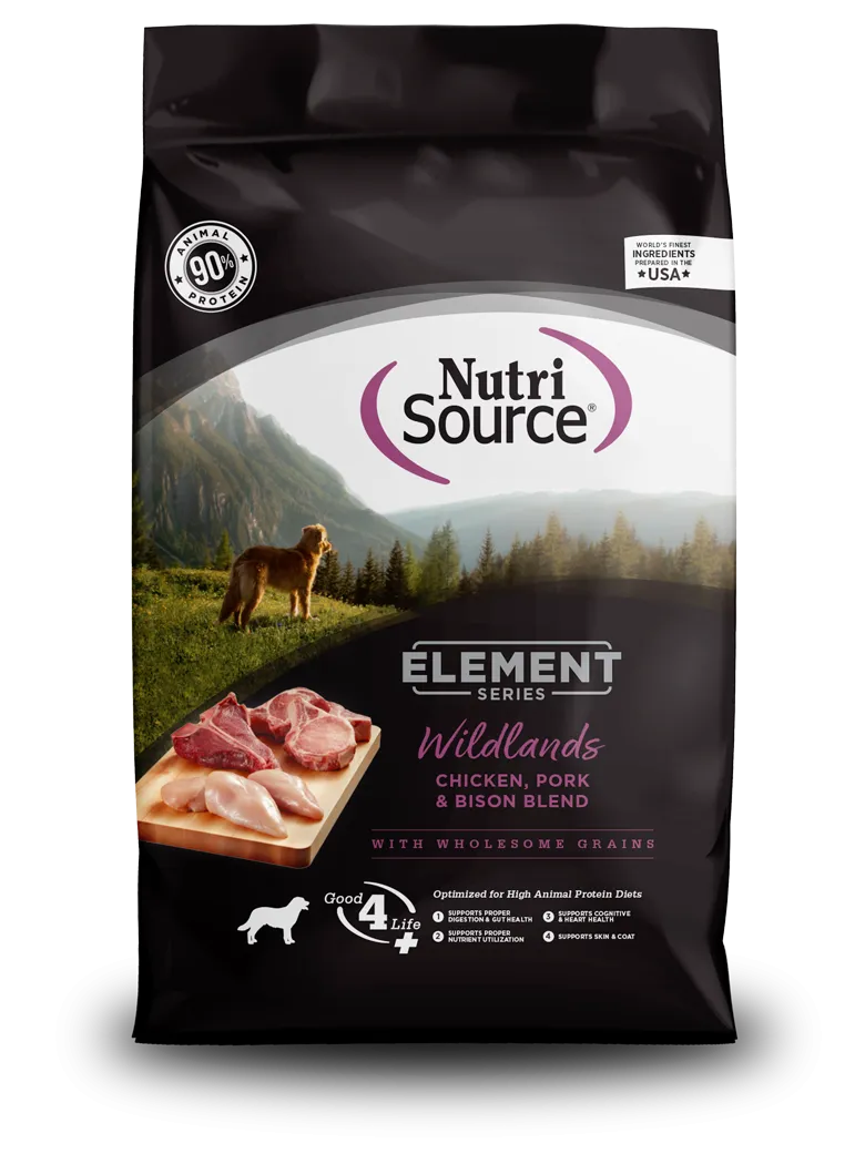 Nutrisource Element Series Wildlands Blend Dry Dog Food