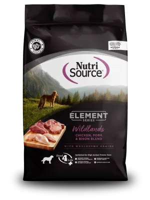 Nutrisource Element Series Wildlands Blend Dry Dog Food