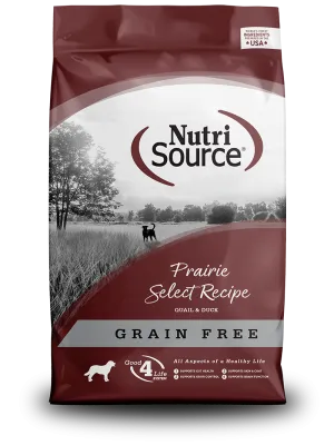 NutriSource® Grain Free Prairie Select Recipe Dog Food