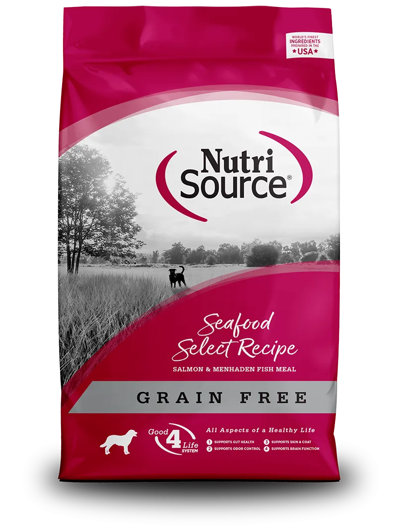 NutriSource® Grain Free Seafood Select Recipe Dry Dog Food