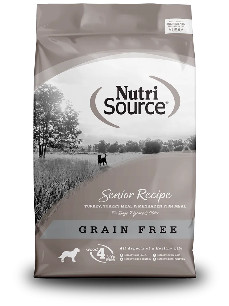 Nutrisource Grain Free Senior Dry Dog Food