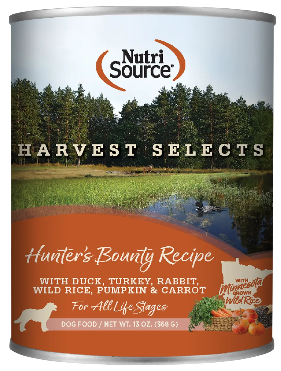 NutriSource® Harvest Selects Hunter’s Bounty Recipe Dog Food