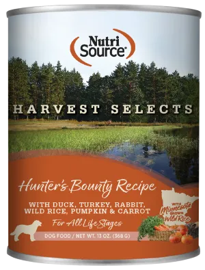 NutriSource® Harvest Selects Hunter’s Bounty Recipe Dog Food