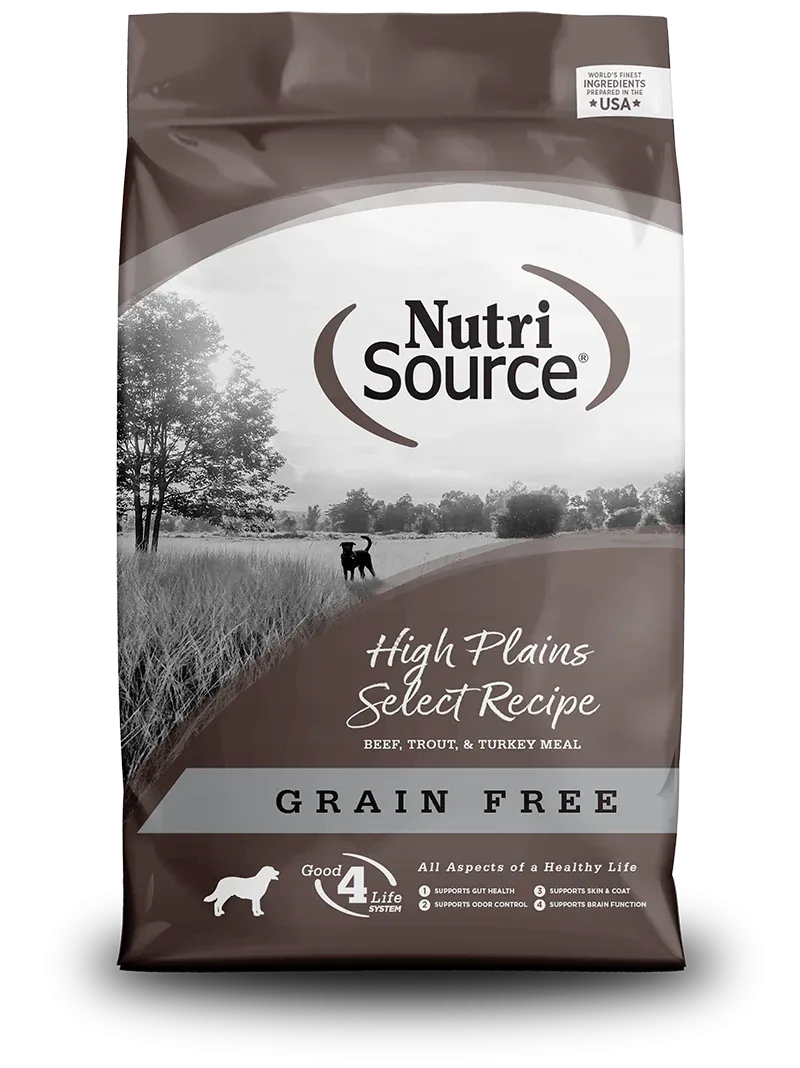 NutriSource® High Plains Select Healthy Grain Free Dog Food