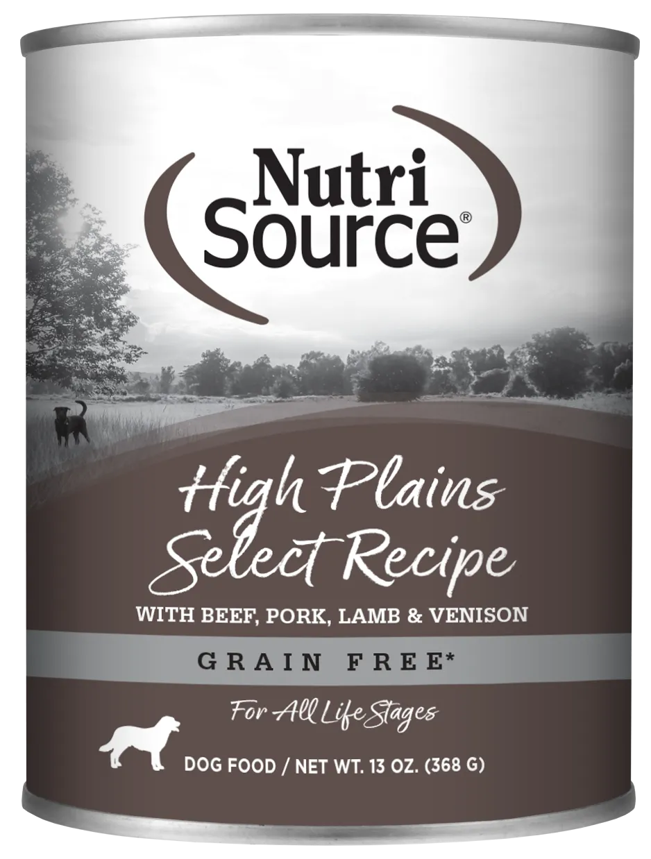 NutriSource® High Plains Select Healthy Grain Free Wet Dog Food