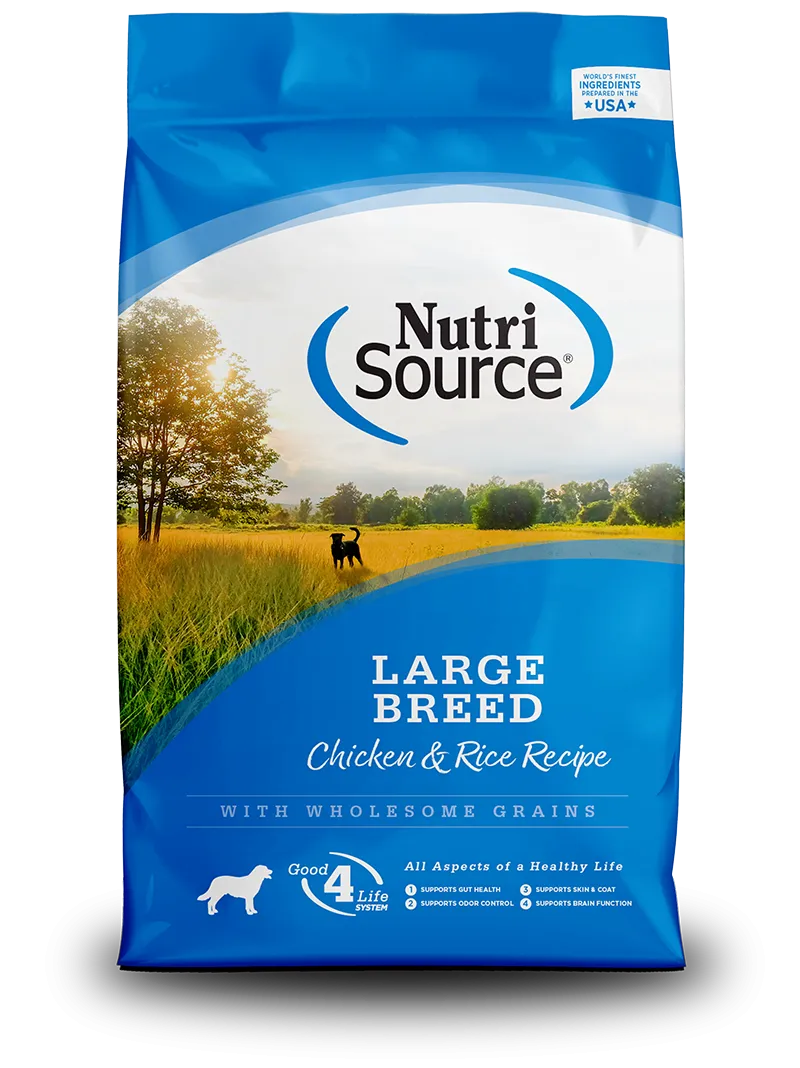 NutriSource® Large Breed Chicken & Rice Recipe Dog Food