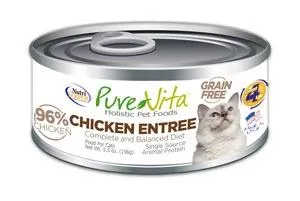 NutriSource® PureVita™ Grain Free 96% Real Chicken Entree Canned Cat Food