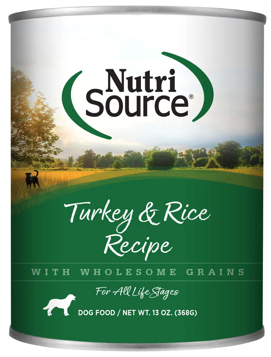 NutriSource® Turkey & Rice Recipe Healthy Wet Dog Food