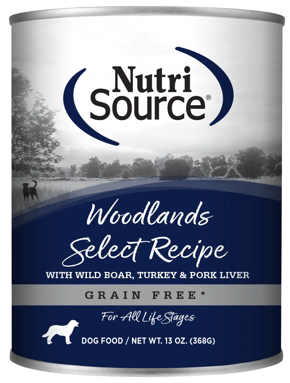 NutriSource® Woodlands Select Healthy Grain Free Wet Dog Food