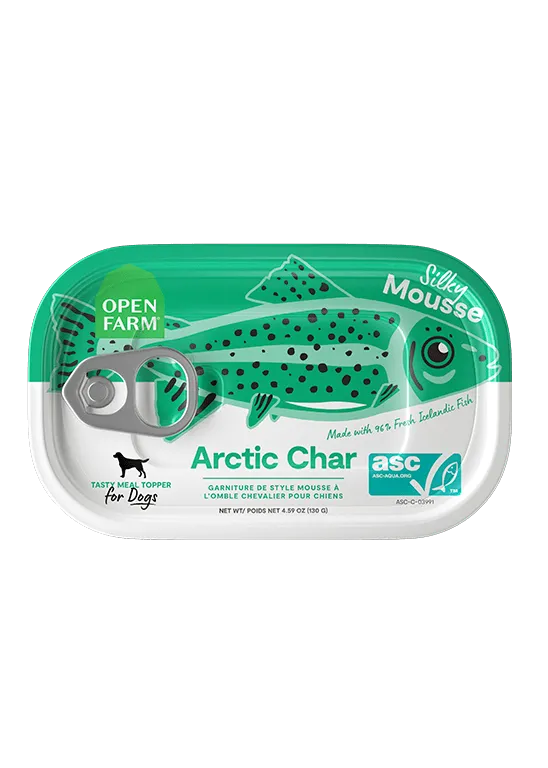 Open Farm Grain Free Arctic Char Wet Topper for Dogs
