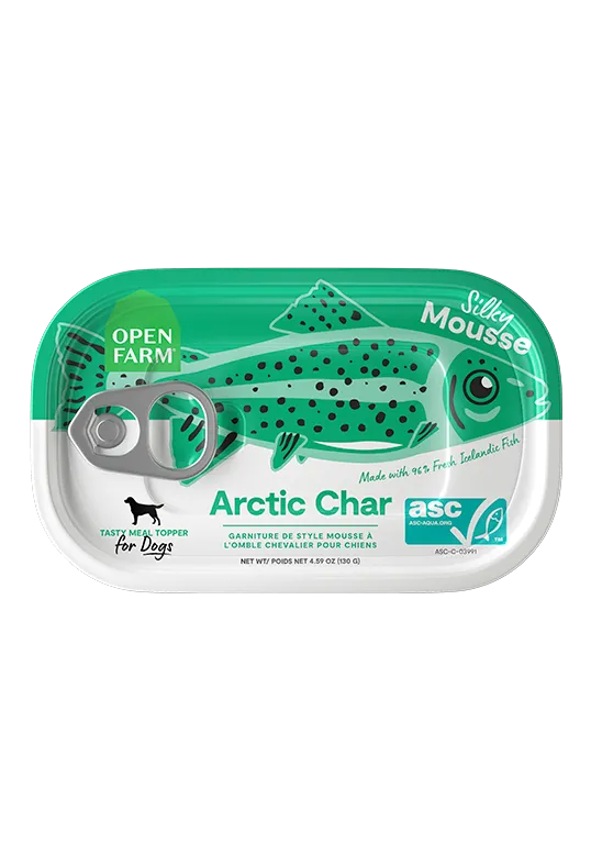 Open Farm Grain Free Arctic Char Wet Topper for Dogs