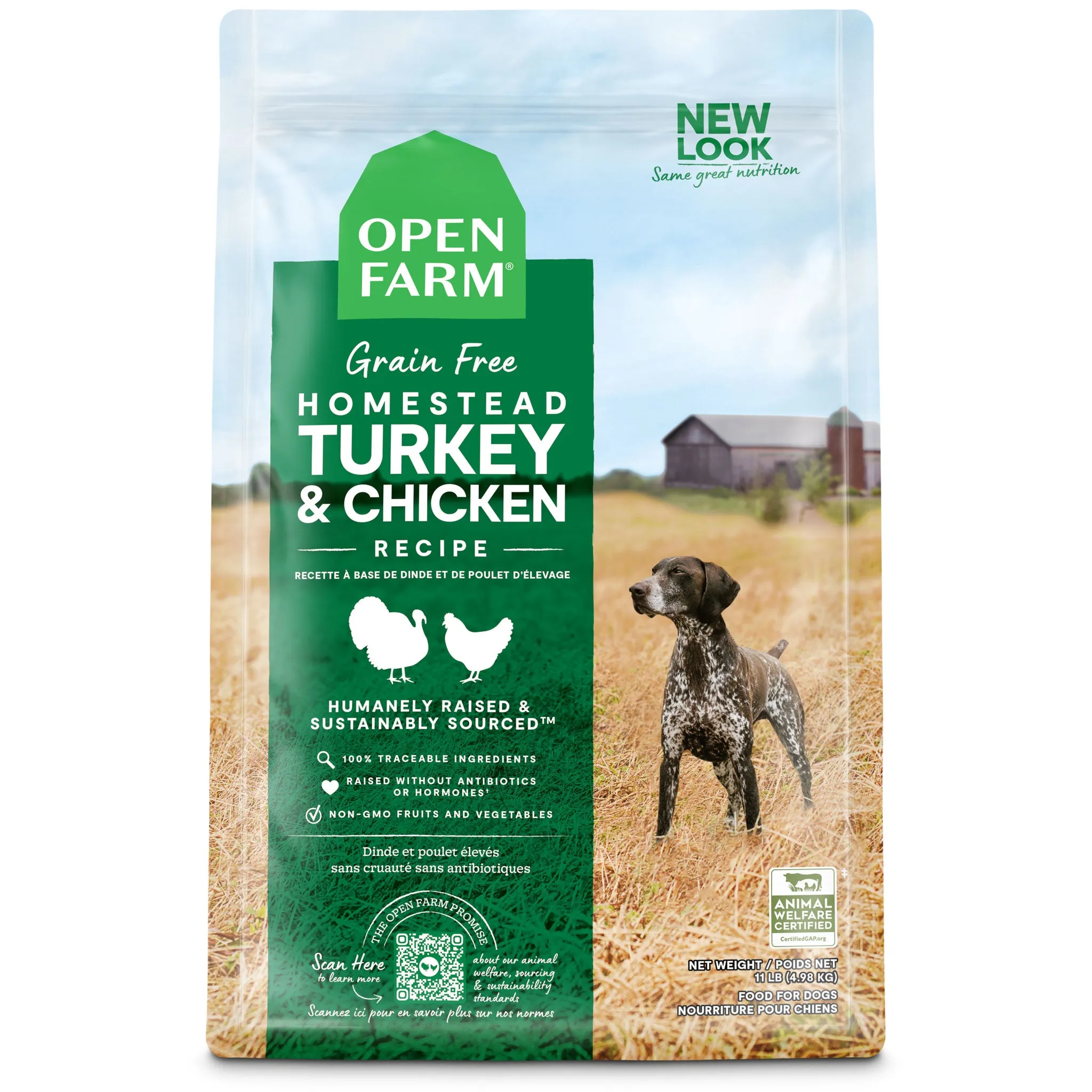 Open Farm Homestead Turkey & Chicken Dry Dog Food