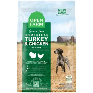 Open Farm Homestead Turkey & Chicken Dry Dog Food