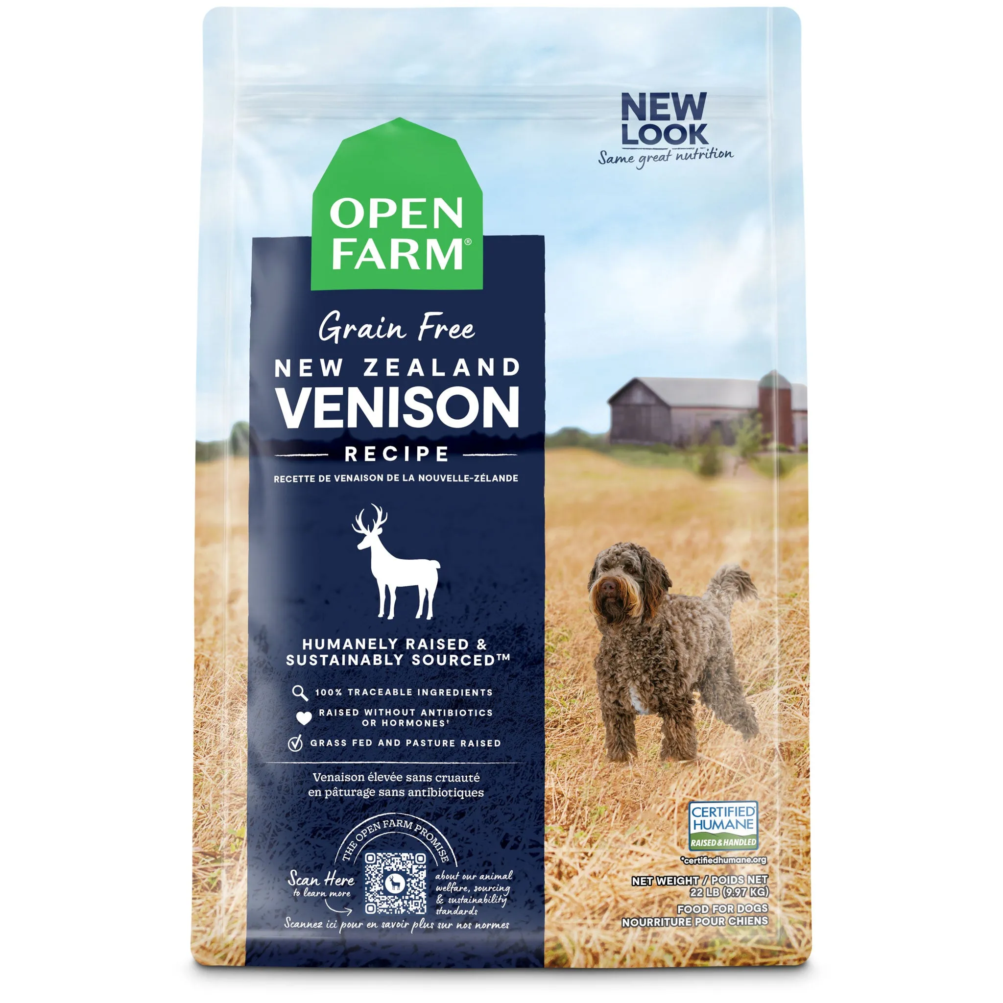 Open Farm New Zealand Venison Dry Dog Food