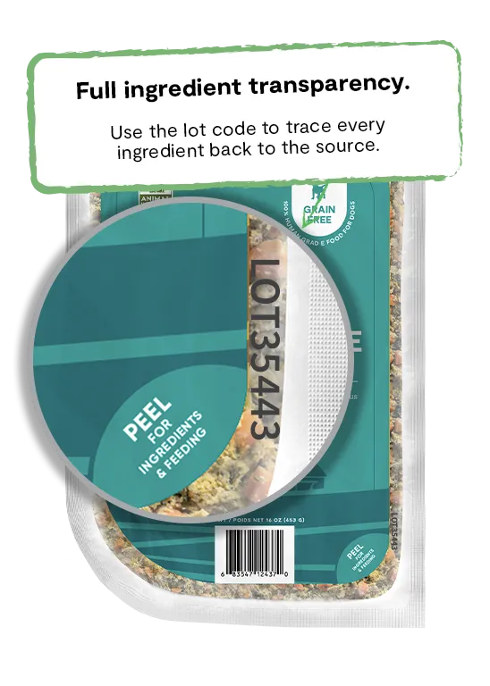 Open Farm Puppy Gently Cooked Recipe Frozen Dog Food