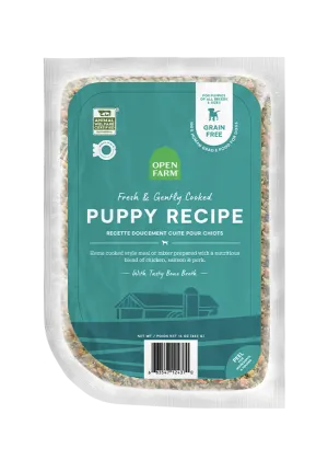 Open Farm Puppy Gently Cooked Recipe Frozen Dog Food