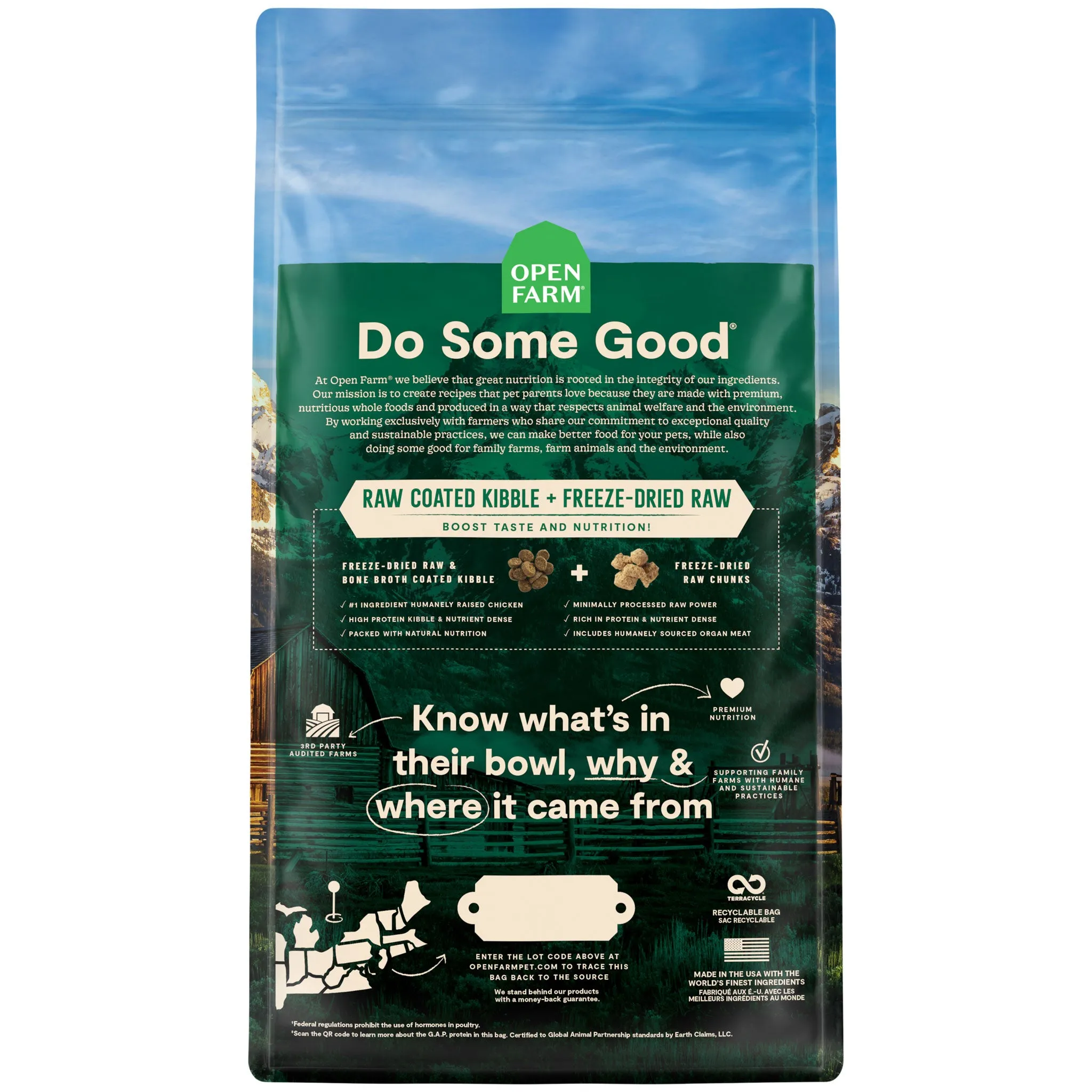 Open Farm Raw Mix Grain-Free Open Prairie Cat Food
