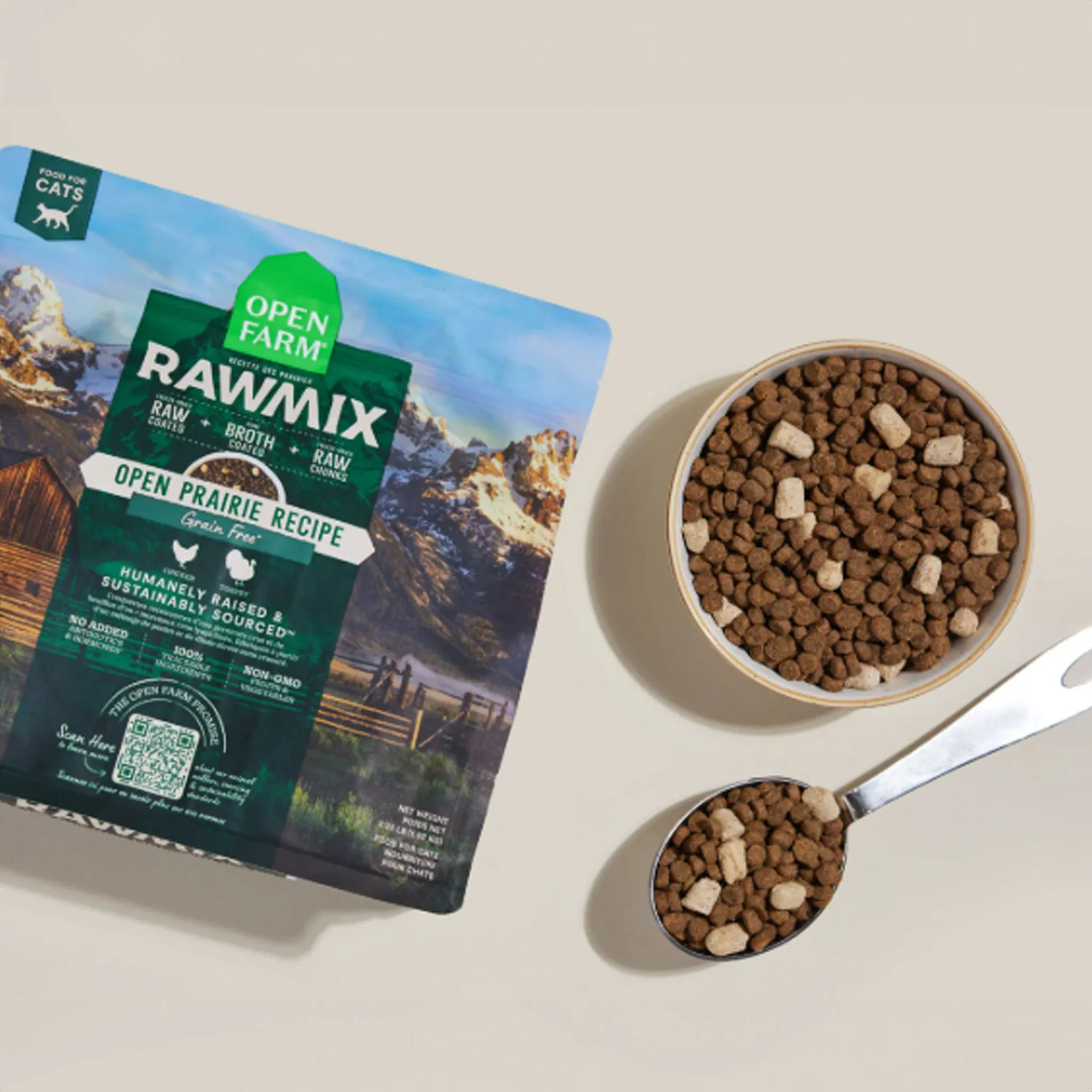 Open Farm Raw Mix Grain-Free Open Prairie Cat Food