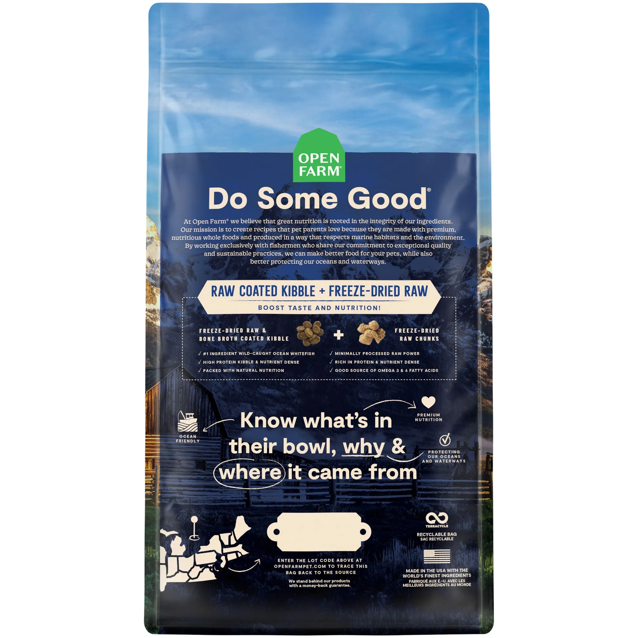 Open Farm Raw Mix Grain-Free Wild Ocean Cat Food
