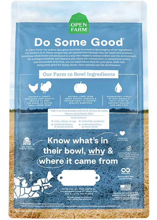 Open Farm Small Breed Ancient Grain Dry Dog Food