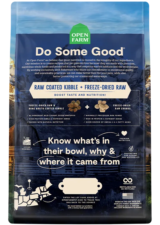 Open Farm Wild Ocean Ancient Grains RawMix for Dogs