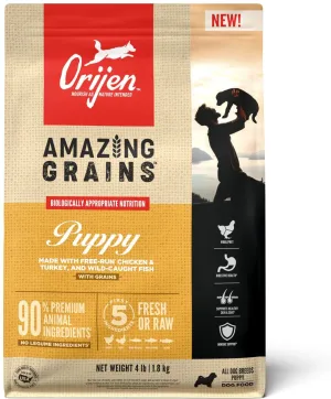 Orijen Amazing Grains Puppy Dry Dog Food